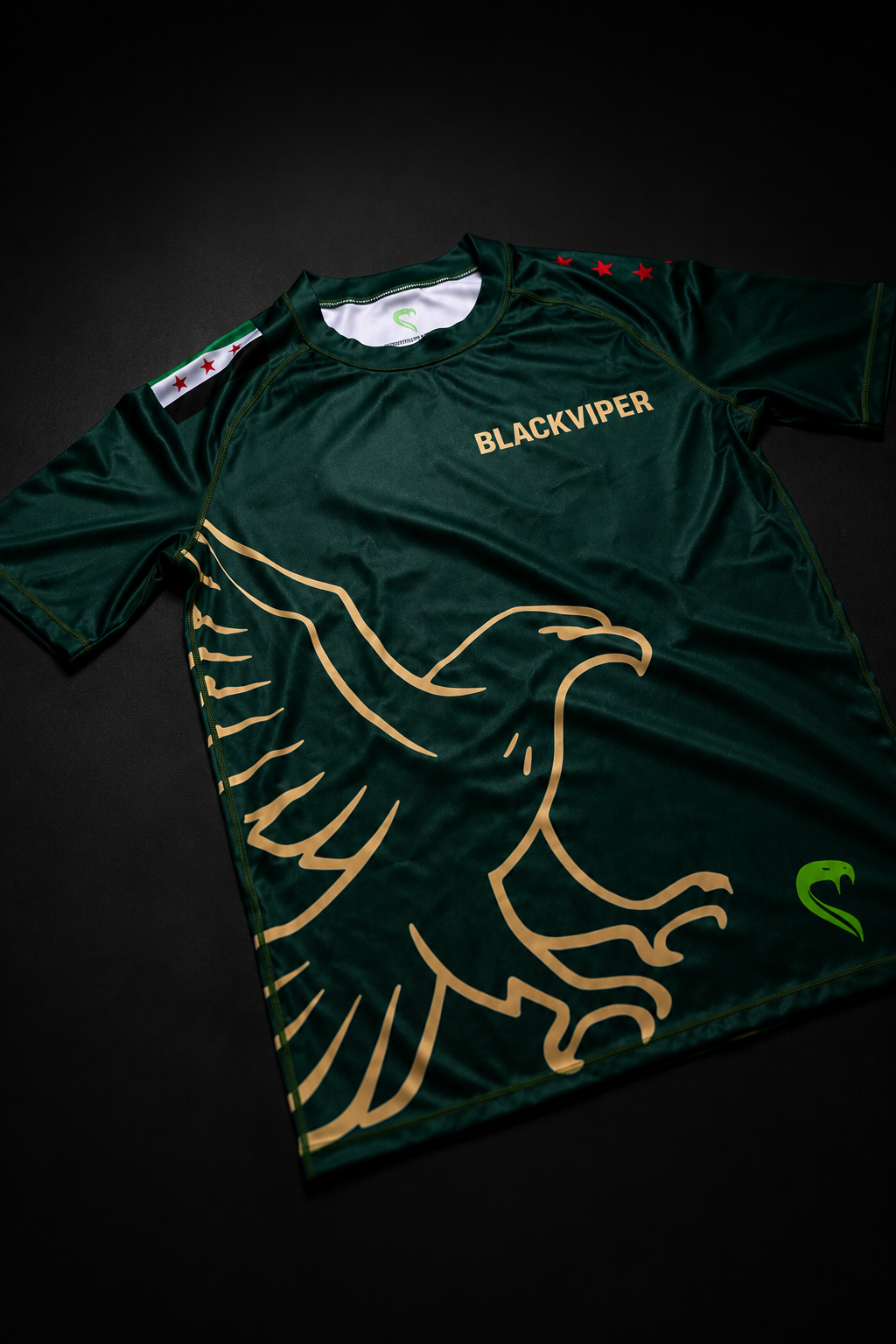 Syrischer Kampfsport Rashguard – Premium Compression Shirt