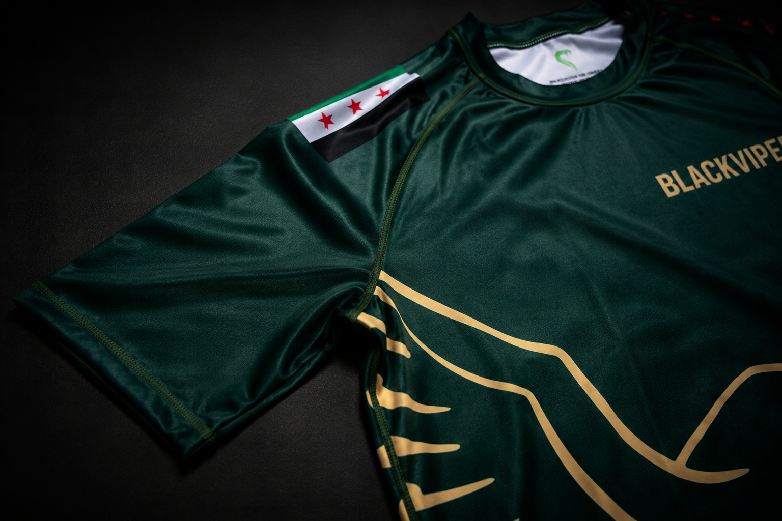 Syrischer Kampfsport Rashguard – Premium Compression Shirt
